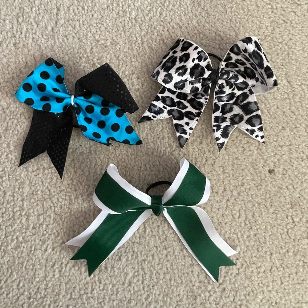 Set of 3 Large Hairbows